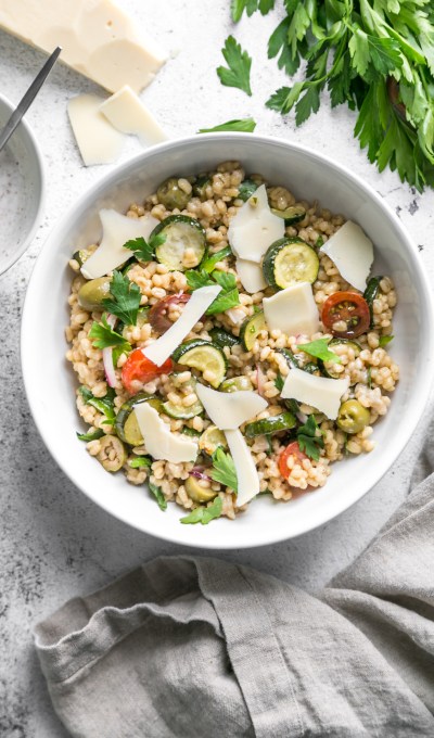 Zucchini & Grains Salad